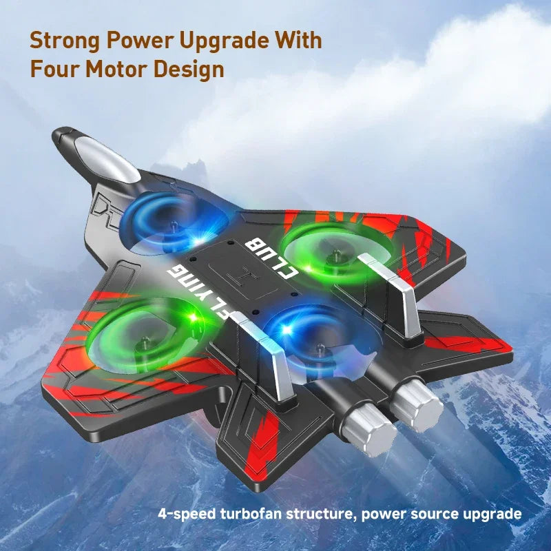 RC Aircraft EPP Foam Stunt Glider Electric Fighter Remote Control Airplane Fall Resistant Plane Toys for Boys Kids CZ01 CZ63